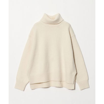 5G ウール カシミヤ タートルネック ニット （OFF WHITE）｜詳細画像
