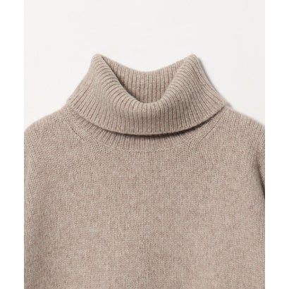 5G ウール カシミヤ タートルネック ニット （BEIGE）｜詳細画像