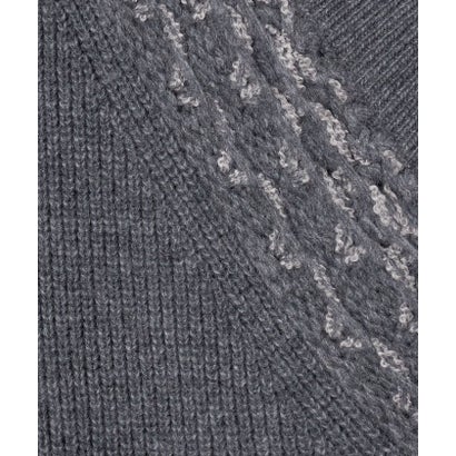 UWSC AZE V/N KNIT OP （OFF WHITE）｜詳細画像