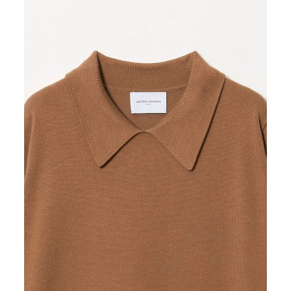 □UWSC W/P POL KNIT OP （BEIGE）｜詳細画像