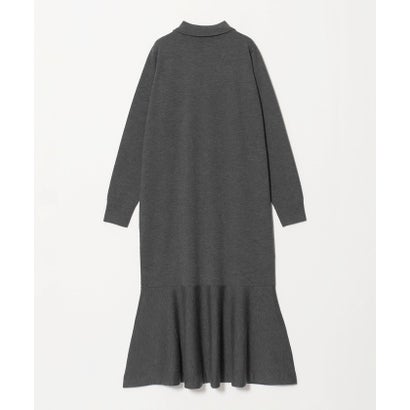 □UWSC W/P POL KNIT OP （DK.GRAY）｜詳細画像