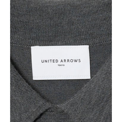 □UWSC W/P POL KNIT OP （DK.GRAY）｜詳細画像