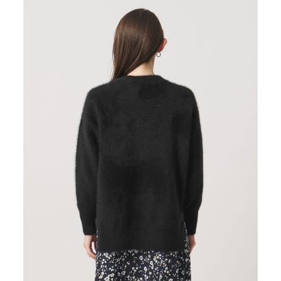 ユナイテッドアローズ UNITED ARROWS フォックスカシミヤ クルーネック ニット （BLACK）｜詳細画像