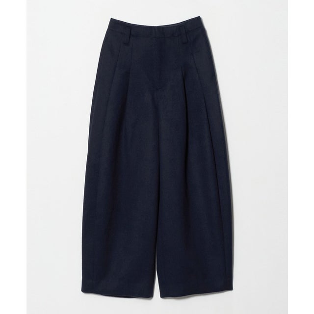 シャギー バレルパンツ （NAVY）