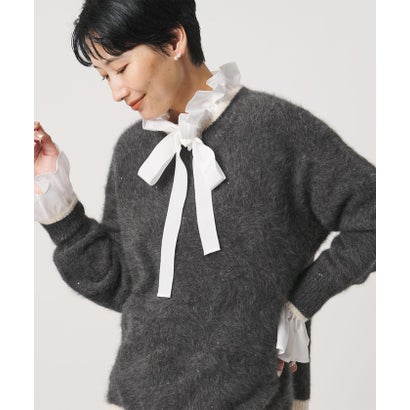 ユナイテッドアローズ UNITED ARROWS フォックスカシミヤ スパンコール クルーネック ニット （その他2）｜詳細画像