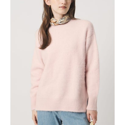ユナイテッドアローズ UNITED ARROWS フォックスカシミヤ スパンコール クルーネック ニット （DK.GRAY）｜詳細画像