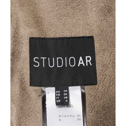 ユナイテッドアローズ UNITED ARROWS ＜STUDIO AR＞MAYA TEDDY ブルゾン （MD.GRAY）｜詳細画像