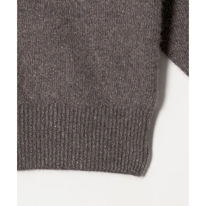 ユナイテッドアローズ UNITED ARROWS フォックス ウール ラメ Vネック ニット （OFF WHITE）｜詳細画像
