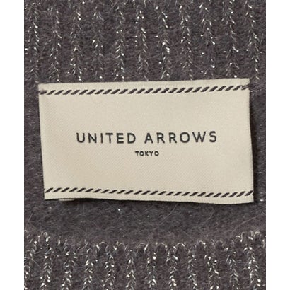 ユナイテッドアローズ UNITED ARROWS フォックス ウール ラメ クルーネック ニット （OFF WHITE）｜詳細画像