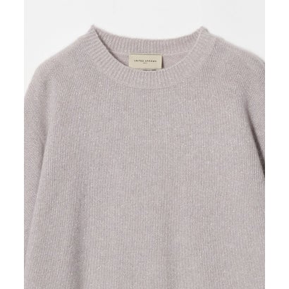 ユナイテッドアローズ UNITED ARROWS フォックス ウール ラメ クルーネック ニット （OFF WHITE）｜詳細画像
