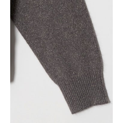 ユナイテッドアローズ UNITED ARROWS フォックス ウール ラメ クルーネック ニット （OFF WHITE）｜詳細画像