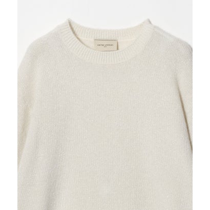 ユナイテッドアローズ UNITED ARROWS フォックス ウール ラメ クルーネック ニット （MOCA）｜詳細画像