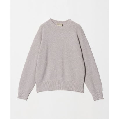 ユナイテッドアローズ UNITED ARROWS フォックス ウール ラメ クルーネック ニット （LT.GRAY）｜詳細画像