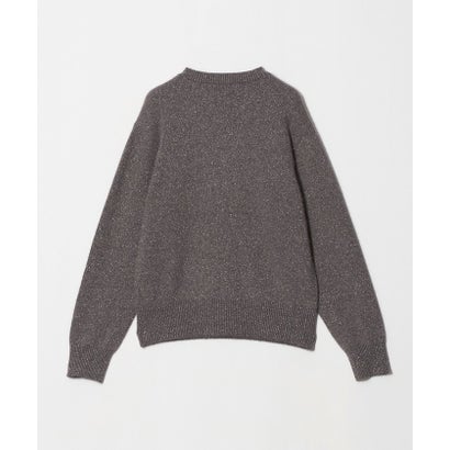 ユナイテッドアローズ UNITED ARROWS フォックス ウール ラメ クルーネック ニット （LT.GRAY）｜詳細画像