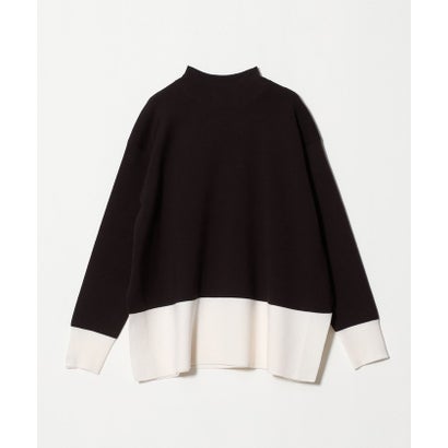 ユナイテッドアローズ UNITED ARROWS W/P ハイネック ニット -ウォッシャブル- （DK.BROWN）｜詳細画像