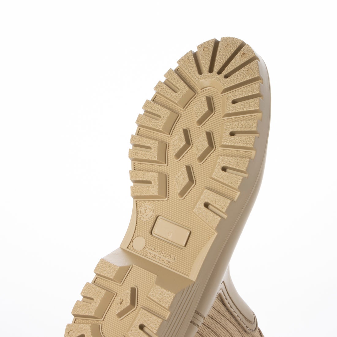 ウニサ UNISA サイドゴアショートレインブーツ （ベージュ） -靴 ...