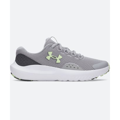 アンダーアーマー/キッズ/UA SURGE 4 （Steel / Anthracite / Lumos Lime）｜詳細画像