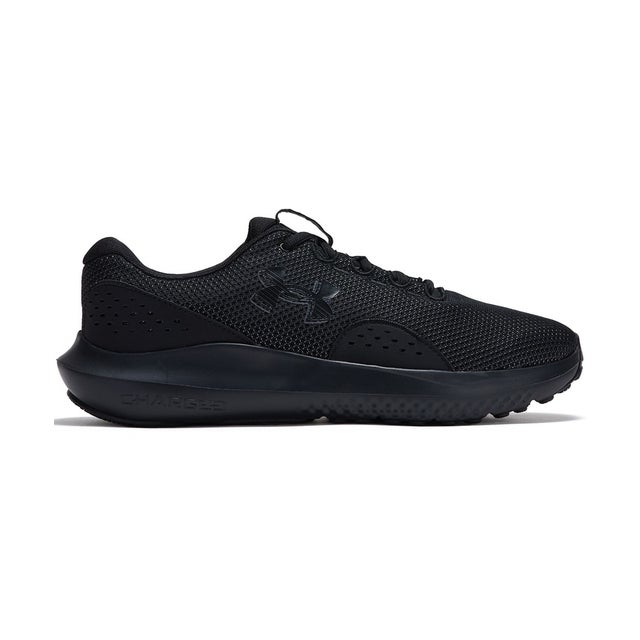 /メンズ/UA Charged Surge 4 EXTRA WIDE （Black / Black / Black）