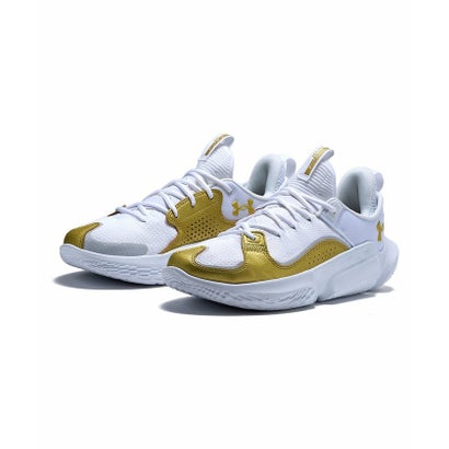 アンダーアーマー/UA FLOW FUTR X 3 （White / White / Metallic Gold）｜詳細画像