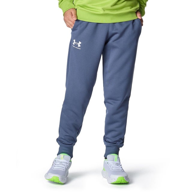 /キッズ/UA TECH TERRY JOGGER PANTS （Downpour Gray /  / White）