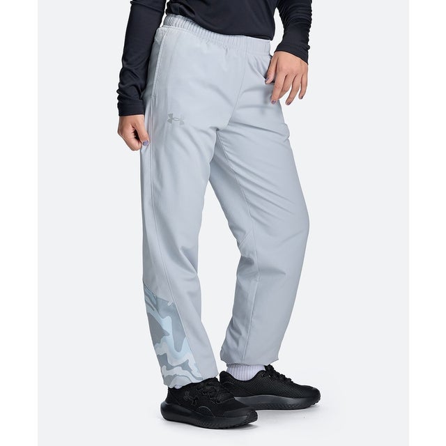 /キッズ/UA TRICOT PRINT WOVEN PANTS （Mod Gray /  /）