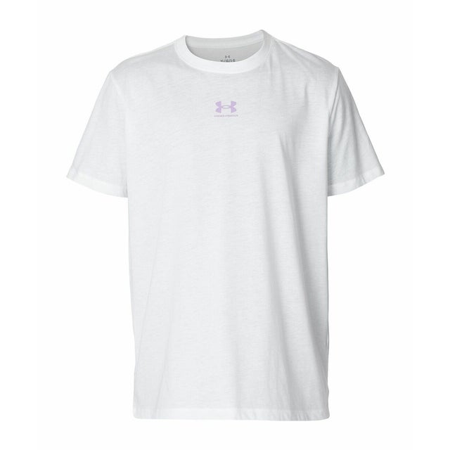 /キッズ/UA Campus Oversize Lockup SHORT SLEEVE T-SHIRT （White /  / Provence Purple）