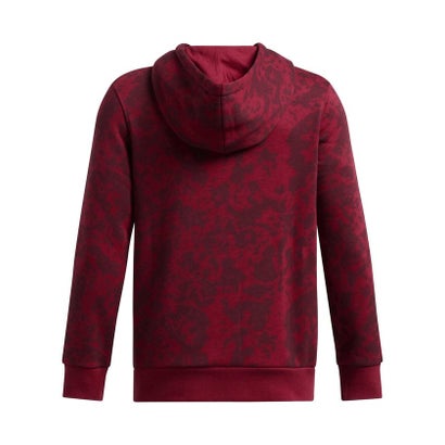 アンダーアーマー UNDER ARMOUR アンダーアーマー/キッズ/UA ICON FLEECE PRINT HOODIE （Cardinal /  / White）｜詳細画像