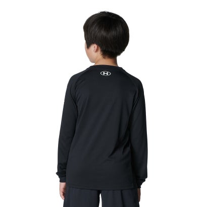 アンダーアーマー/キッズ/UA LONGSHOT LONG SLEEVE T-SHIRT （Black /  /）｜詳細画像