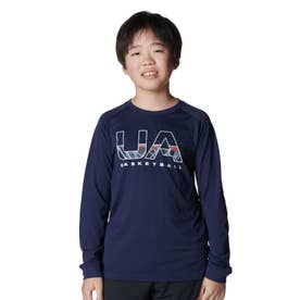 /キッズ/UA Logo Long Sleeve T-Shirt （Midnight Navy /  /）