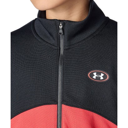 アンダーアーマー/キッズ/UA TRACK JACKET （Black / Racer Red / White）｜詳細画像