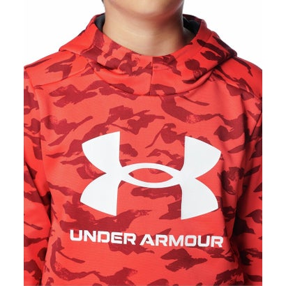 アンダーアーマー UNDER ARMOUR アンダーアーマー/キッズ/UA AF PRINTED BIG LOGO HD （Racer Red / Cardinal / White）｜詳細画像