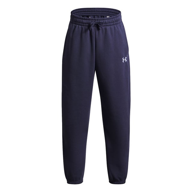 /キッズ/UA RIVAL FLEECE OVERSIZED JOGGER PANTS （Washed Navy /  / White）
