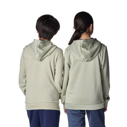 アンダーアーマー UNDER ARMOUR アンダーアーマー/キッズ/UA TECH TERRY SUPER BIG LOGO HOODIE （Khaki Base / Midnight Navy / White）｜詳細画像