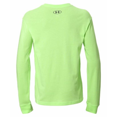 アンダーアーマー/キッズ/UA SUPER BIG LOGO LS （Morph Green /  / Black）｜詳細画像