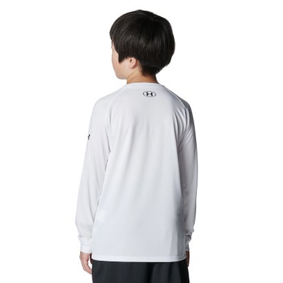 アンダーアーマー/キッズ/UA LONGSHOT LONG SLEEVE T-SHIRT （White /  /）｜詳細画像