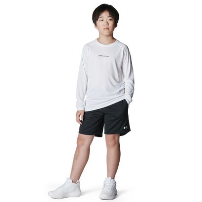 アンダーアーマー/キッズ/UA LONGSHOT LONG SLEEVE T-SHIRT （White /  /）｜詳細画像