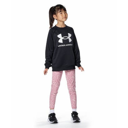 アンダーアーマー/キッズ/UA TECH TERRY LOGO CREW （Black /  / White）｜詳細画像