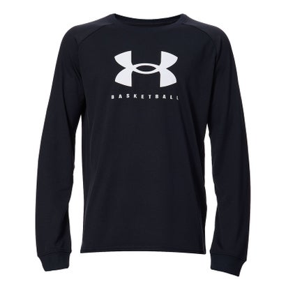アンダーアーマー UNDER ARMOUR アンダーアーマー/キッズ/UA BOYS TECH BIG LOGO LS T-SHIRTS （Black / /）｜詳細画像