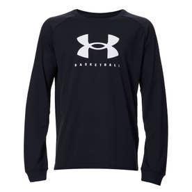 /キッズ/UA BOYS TECH BIG LOGO LS T-SHIRTS （Black / /）