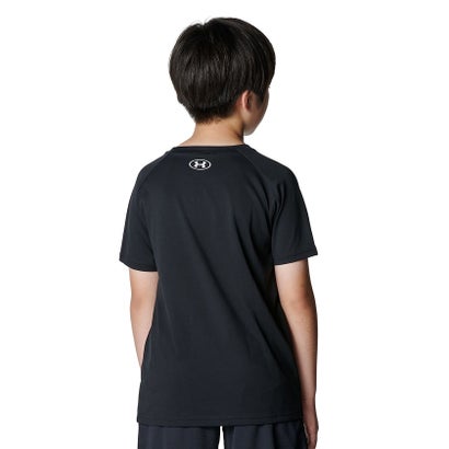 アンダーアーマー/キッズ/UA Tech Logo Short Sleeve T-Shirt （Black /  /）｜詳細画像