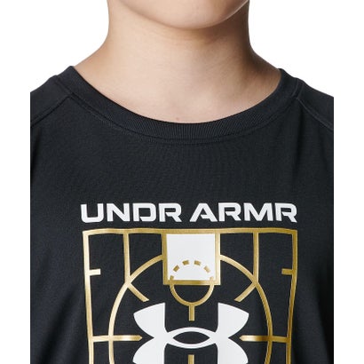 アンダーアーマー/キッズ/UA Tech Logo Short Sleeve T-Shirt （Black /  /）｜詳細画像