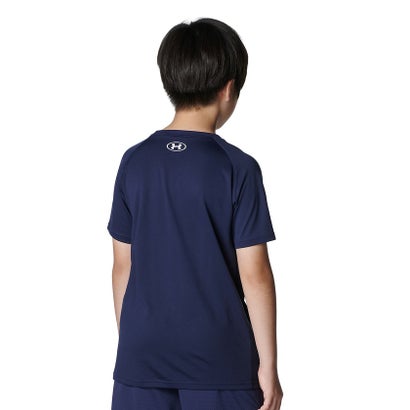 アンダーアーマー/キッズ/UA Tech Logo Short Sleeve T-Shirt （Midnight Navy /  /）｜詳細画像