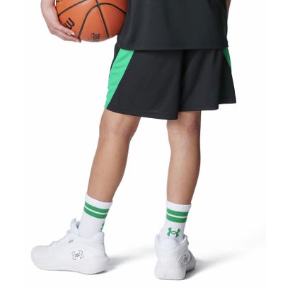 アンダーアーマー UNDER ARMOUR アンダーアーマー/キッズ/UA Baseline Shorts （Black /  / Tidal Green）｜詳細画像