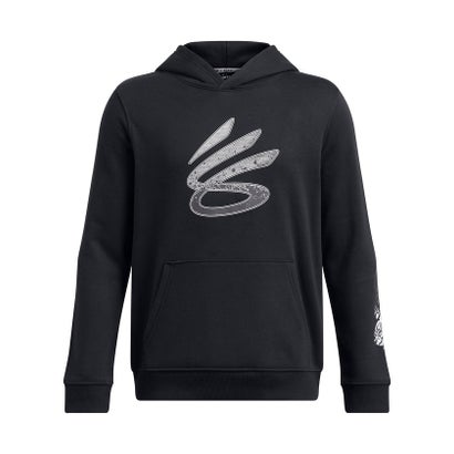 アンダーアーマー/キッズ/Curry Boys Splash Hoodie （Black /  / White）｜詳細画像