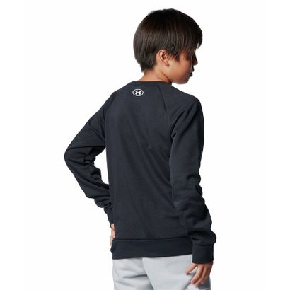 アンダーアーマー/キッズ/UA RIVAL FLEECE COLLEGE CREW （Black /  / White）｜詳細画像