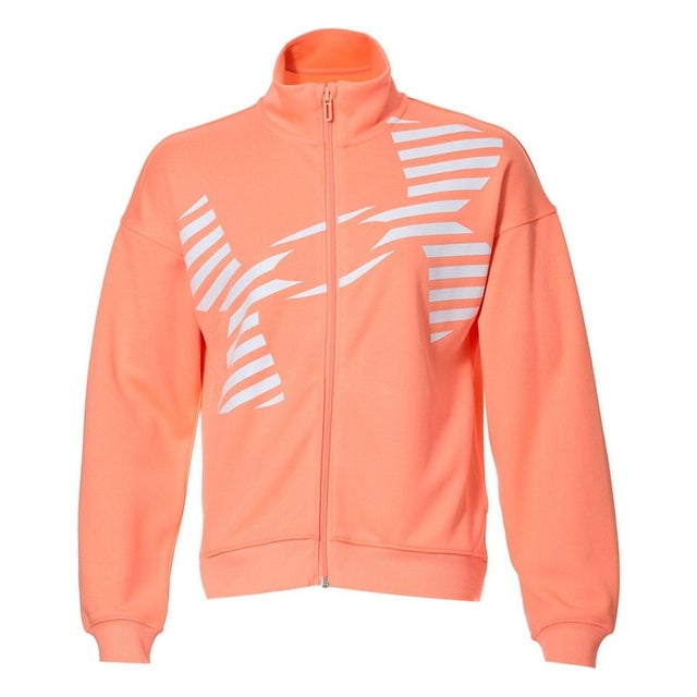 /キッズ/UA TRACK JACKET （Flare Orange /  / White）