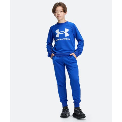 アンダーアーマー/キッズ/UA TECH TERRY LOGO CREW （Royal /  /）｜詳細画像