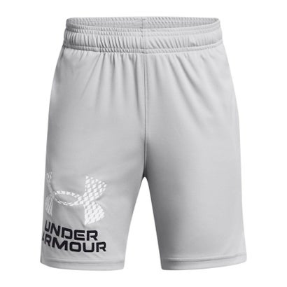 アンダーアーマー/キッズ/UA TECH LOGO SHORTS （Mod Gray /  / White）｜詳細画像