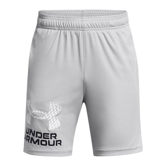 /キッズ/UA TECH LOGO SHORTS （Mod Gray /  / White）