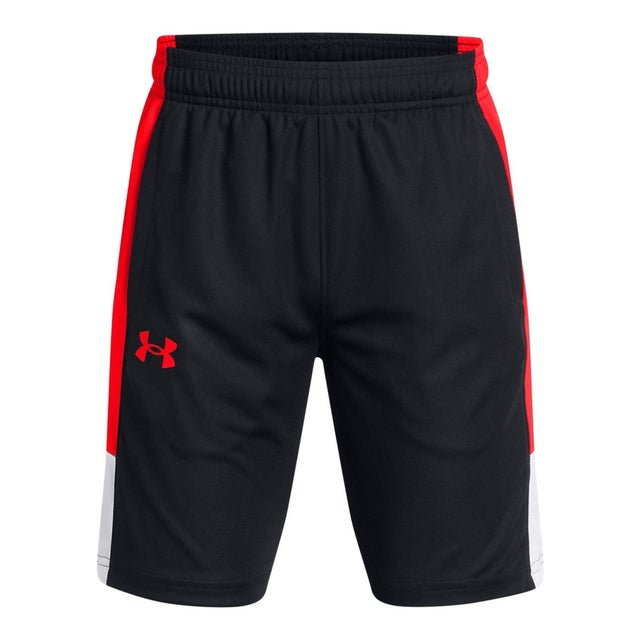 /キッズ/UA Baseline Short （Black /  / Racer Red）